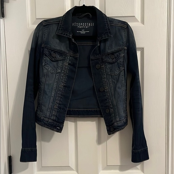 Aeropostale Denim Jacket Size S - Picture 1 of 5